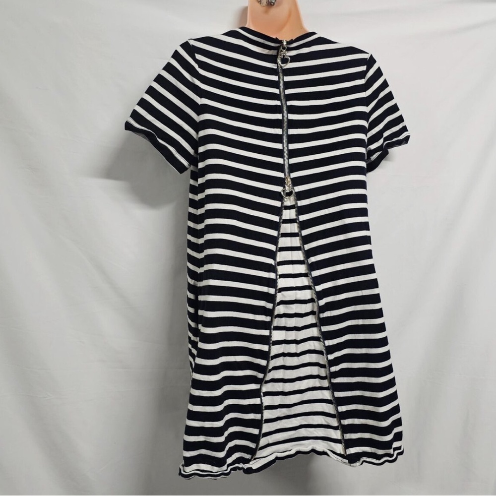 Kate spade, stripe, zip back knit dress size small - Picture 3 of 11